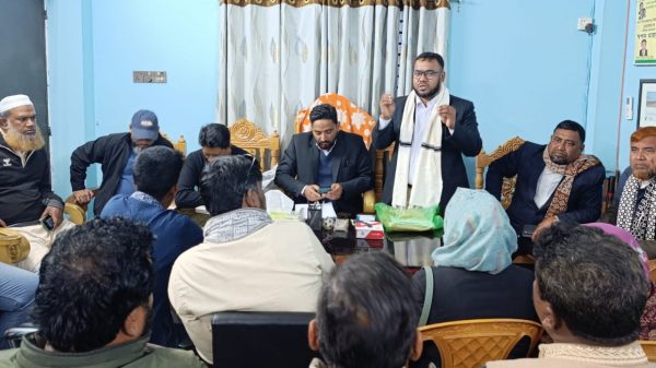 শাহমাহমুদপুর ইউনিয়নে বিএনপি ও সহযোগী সংগঠনের যৌথ আলোচনা সভা