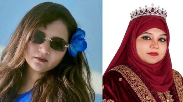 শাহরাস্তিতে উপজেলা মহিলা ভাইস চেয়ারম্যান প্রার্থীর মরদেহ উদ্ধার আবু মুছা আল শিহাব: চাঁদপুরের শাহরাস্তিতে প্রবাসীর স্ত্রীর ঝুলন্ত মরদেহ উদ্ধার করেছে পুলিশ। ১৩ জুলাই সোমবার সকালে শাহরাস্তি পৌর এলাকার শাহারাস্তি গেইট (দোয়াভাঙ্গা) নিউ লাইফ হাসপাতালের পঞ্চম তলায় ভাড়া বাসা থেকে নাজমুন নাহার স্বপ্না নামক এক প্রবাসীর স্ত্রীর মরদেহ উদ্ধার করা হয়। জানা যায়, নাজমুন নাহার স্বপ্না (৩৩) মনোহরগঞ্জ উপজেলার লালচাঁদপুর ইউনিয়নের বাংলাইশ গ্রামের নজরুল ইসলামের কন্যা। চার ভাই ও এক বোনের মধ্যে তিনি ছিলেন সবার ছোট। স্বজনরা জানান, স্বপ্না খিলা বাজার এলাকায় একটি বিউটি পার্লার পরিচালনা করতেন ও গত উপজেলা পরিষদ নির্বাচনে মহিলা ভাইস চেয়ারম্যান প্রার্থী হিসেবে প্রতিদ্বন্দ্বিতা করেছিলেন।ব্যক্তিগত জীবনে তিনি একাধিকবার বৈবাহিক সম্পর্কে আবদ্ধ হন। প্রথমে উপজেলার রায়শ্রী দক্ষিণ ইউনিয়নের নাহারা গ্ৰামের ওমর ফারুকের সাথে বিয়ে হয়। ওই সংসারে এক পুত্র ও এক কন্যা সন্তান হওয়ার পর তাদের বিবাহ বিচ্ছেদ হয়ে যায়। দ্বিতীয় বিয়ে উপজেলার একই ইউনিয়নের বেরকী গ্রামের শাহাদাত হোসেনকে বিয়ে করেন সপ্না। সেই সংসারেও রয়েছে এক পুত্র ও এক কন্যা সন্তান। জীবিকার তাগিদে শাহাদাত চলে যায় সৌদিতে আর স্বপ্না জড়িয়ে যায় পরকীয়ার জালে। অবশেষে শাহাদাতকে তালাক দিয়ে তৃতীয় বিয়ের পিঁড়িতে বসেন নাজমুন নাহার স্বপ্না। স্বপ্নার তৃতীয় স্বামী একই ইউনিয়নের কৃষ্ণপুর গ্রামের মাহবুব আলমের পুত্র রাজন। তিনিও প্রবাসী। কি কারনে স্বপ্ন আত্মহত্যা করেছে এই বিষয়টি এখনো রয়েছে অজানা। পুলিশি তদন্তে উঠে আসতে পারে মূল রহস্য এমনটি ধারণা করছেন এলাকাবাসী। স্থানীয়রা জানান, মাত্র আটদিন আগে তিনি নিউ লাইফ হাসপাতালের পঞ্চম তলায় দুই কক্ষবিশিষ্ট একটি ভাড়া বাসায় ওঠেন। রবিবার দিবাগত রাতের কোনো এক সময় তিনি গলায় ফাঁস দেন বলে প্রাথমিকভাবে ধারণা করছে পুলিশ। পরে তাঁর শিশুসন্তানরা সকালে কান্নাকাটি করতে করতে নিচে নেমে এলে বিষয়টি স্থানীয়দের নজরে আসে। পরে বাসায় গিয়ে তাঁকে ফ্যানের সাথে ঝুলন্ত অবস্থায় দেখতে পেয়ে পুলিশে খবর দেওয়া হয়। শাহরাস্তি থানার ভারপ্রাপ্ত কর্মকর্তা (ওসি) মীর মাহবুবুর রহমান জানান, "খবর পেয়ে আমরা মরদেহ উদ্ধার করি। ময়নাতদন্তের জন্য মৃতের মরদেহ জেলা মর্গে প্রেরণ করা হয়েছে। প্রতিবেদন এলে মৃত্যুর প্রকৃত কারণ জানা যাবে। এ ঘটনায় একটি অপমৃত্যু মামলা দায়ের করা হয়েছে।
