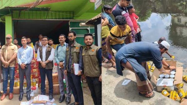 লক্ষ্মীপুরে নকল ঘি বিক্রির অভিযোগে ডিলারকে ১ লাখ টাকা জরিমানা