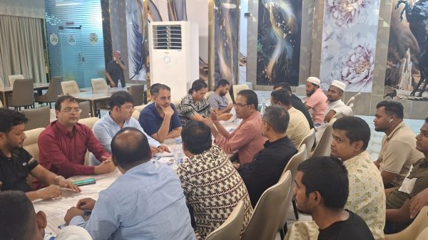 রিয়াদে চাঁদপুর ফেমাস স্পেশালাইজড হসপিটালের পরিচালকের সঙ্গে মতবিনিময়