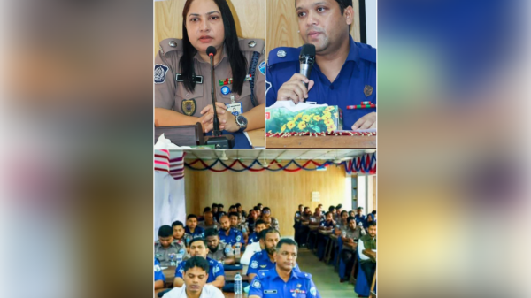 জেলা পুলিশের দুদিনব্যাপী স্থানীয় সরকার নির্বাচন বিষয়ক প্রশিক্ষণ