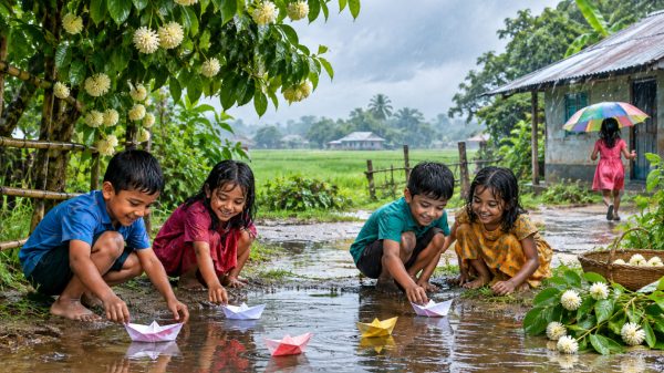 শৈশবের ফেলে আসা দিনগুলো