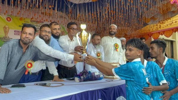 চান্দ্রাবাজার ইয়াকুব আলী স্মারক উচ্চ বিদ্যালয়ে প্রাইম মিনিস্টার্স ফুটবলের ফাইনাল