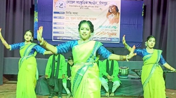 প্রতিষ্ঠাবার্ষিকী ও নজরুল বর্ষ উদযাপনে দোয়েল সাংস্কৃতিক সংগঠনের আয়োজন