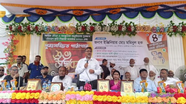 ওয়ারুক রহমানিয়া উচ্চ বিদ্যালয়ের পুনঃসজ্জিত পাঠাগার উদ্বোধন