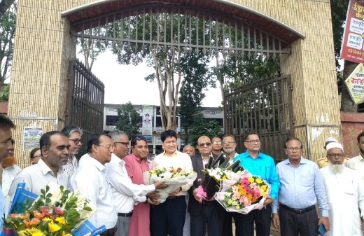 বাবুরহাট উচ্চ বিদ্যালয় ও কলেজে উচ্ছ্বাস, উন্নয়নের আশ্বাস
