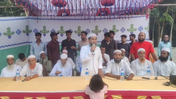 দোয়া ও সমর্থন চেয়ে চান্দ্রা ইউনিয়নে ইউসুফ গাজীর মতবিনিময় সভা