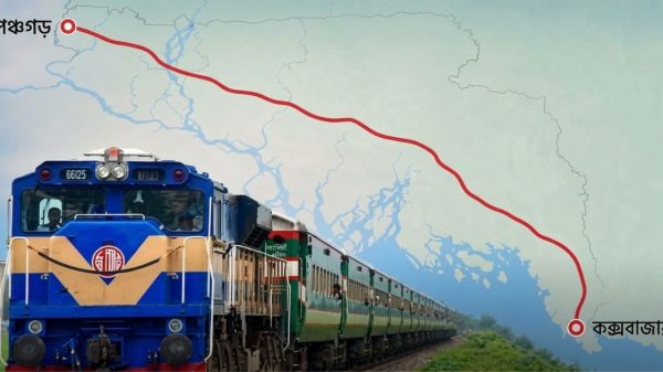 ১ হাজার ৭৭ কিলোমিটার রেলপথে যুক্ত হবে পঞ্চগড়-কক্সবাজার